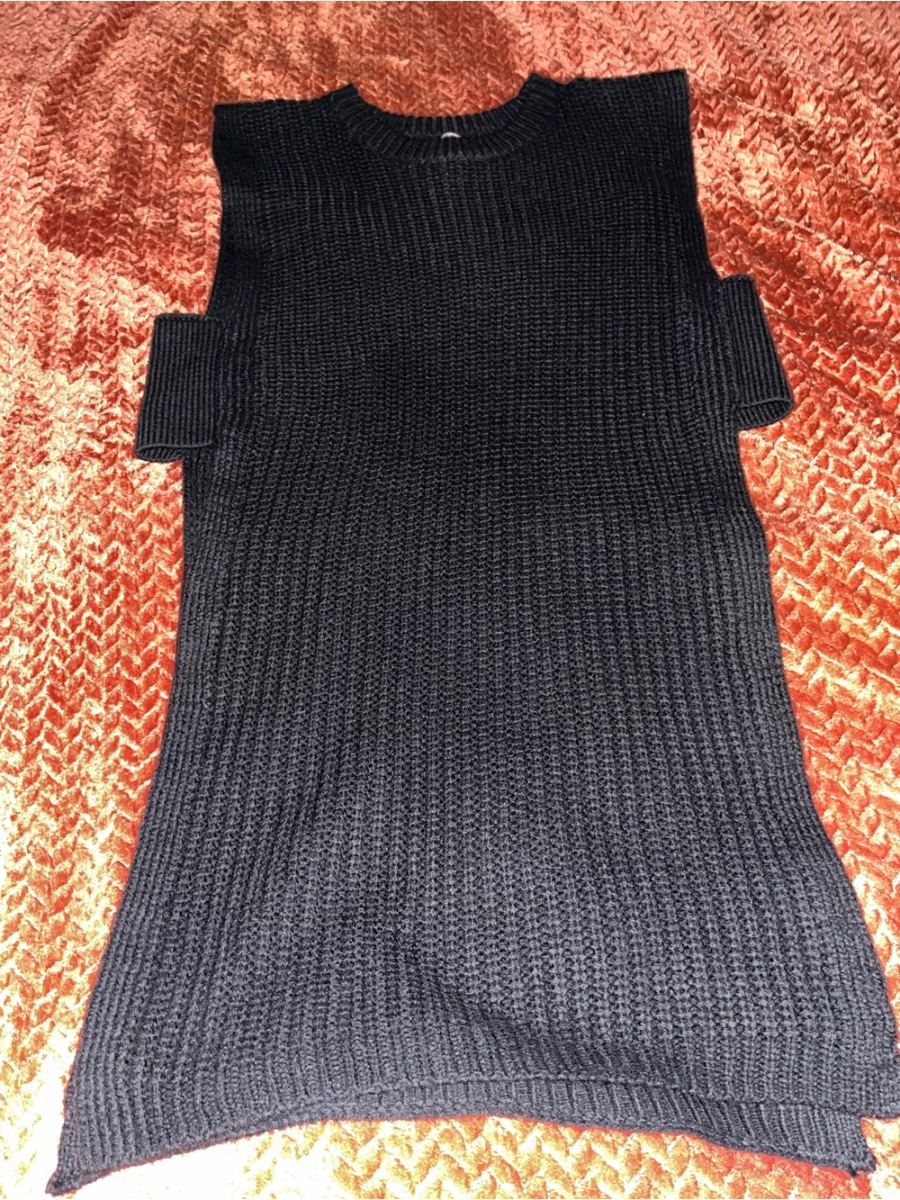 A new day knit poncho sweater. Size XL/XXL